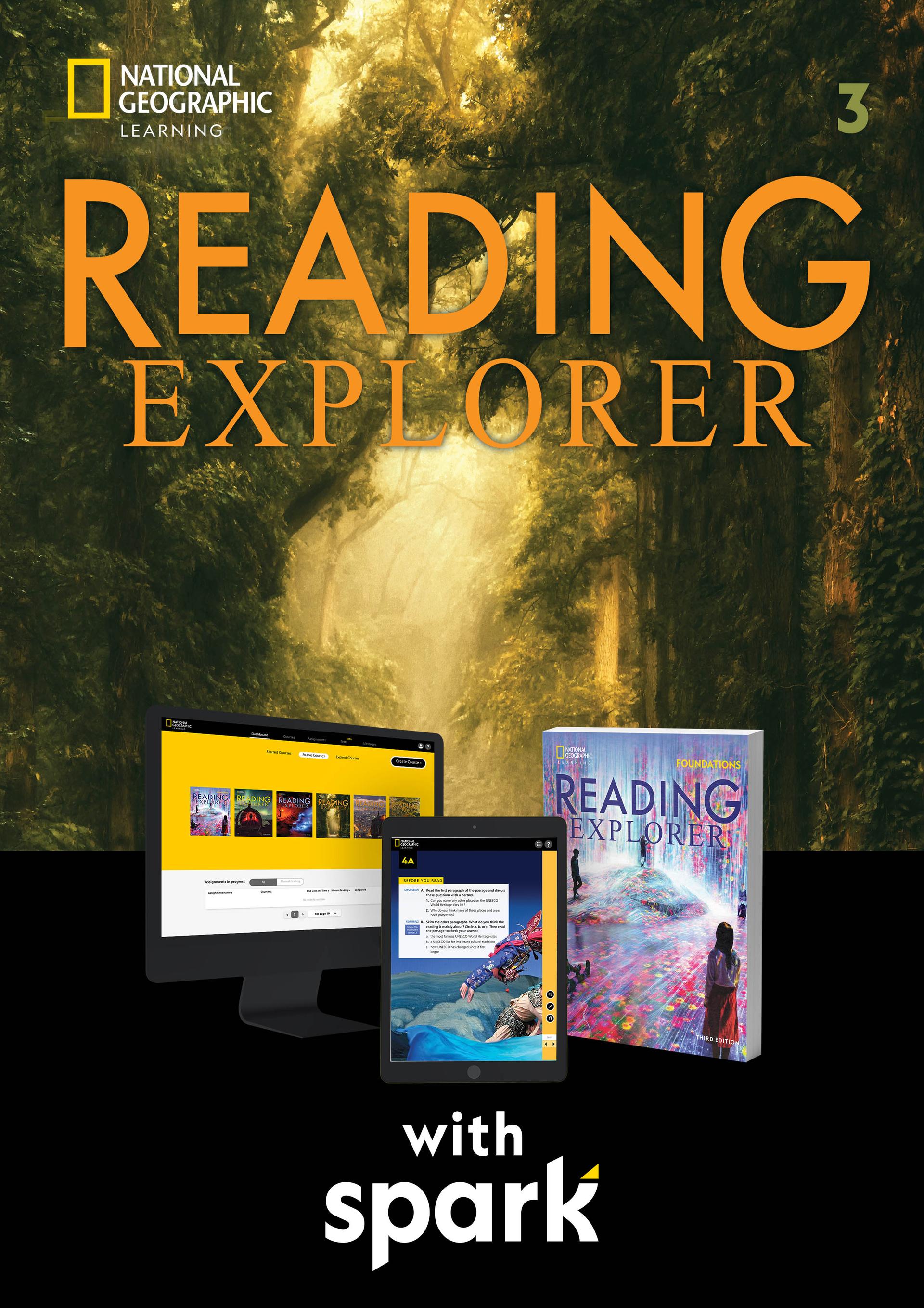 National Geographic Learning(Cengage) - Reading Explorer 3 - Student's Book(+Spark)(Βιβλίο Μαθητή) American 3rd Edition