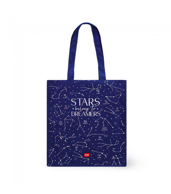 Legami Milano Υφασμάτινη Τσάντα 38,5x42cm (Stars)