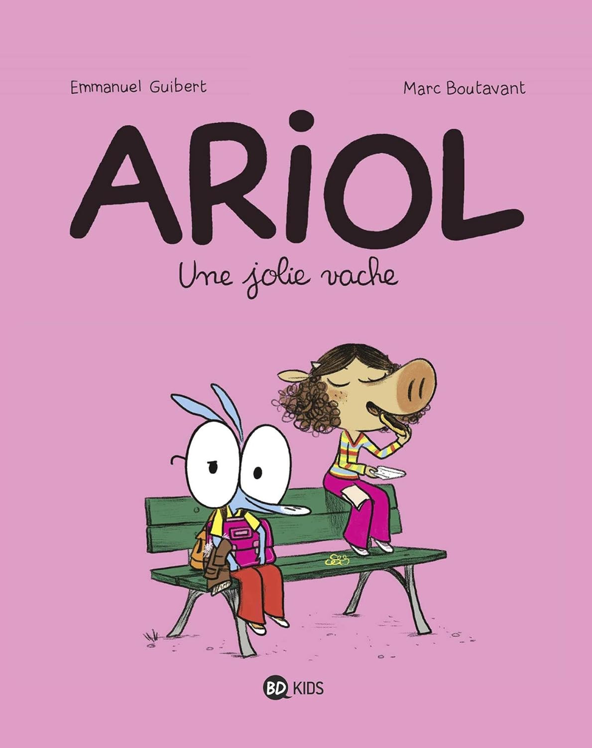 Publisher Bayard Jeunesse - Ariol(Tome 04): Une jolie vache - Emmanuel Guibert