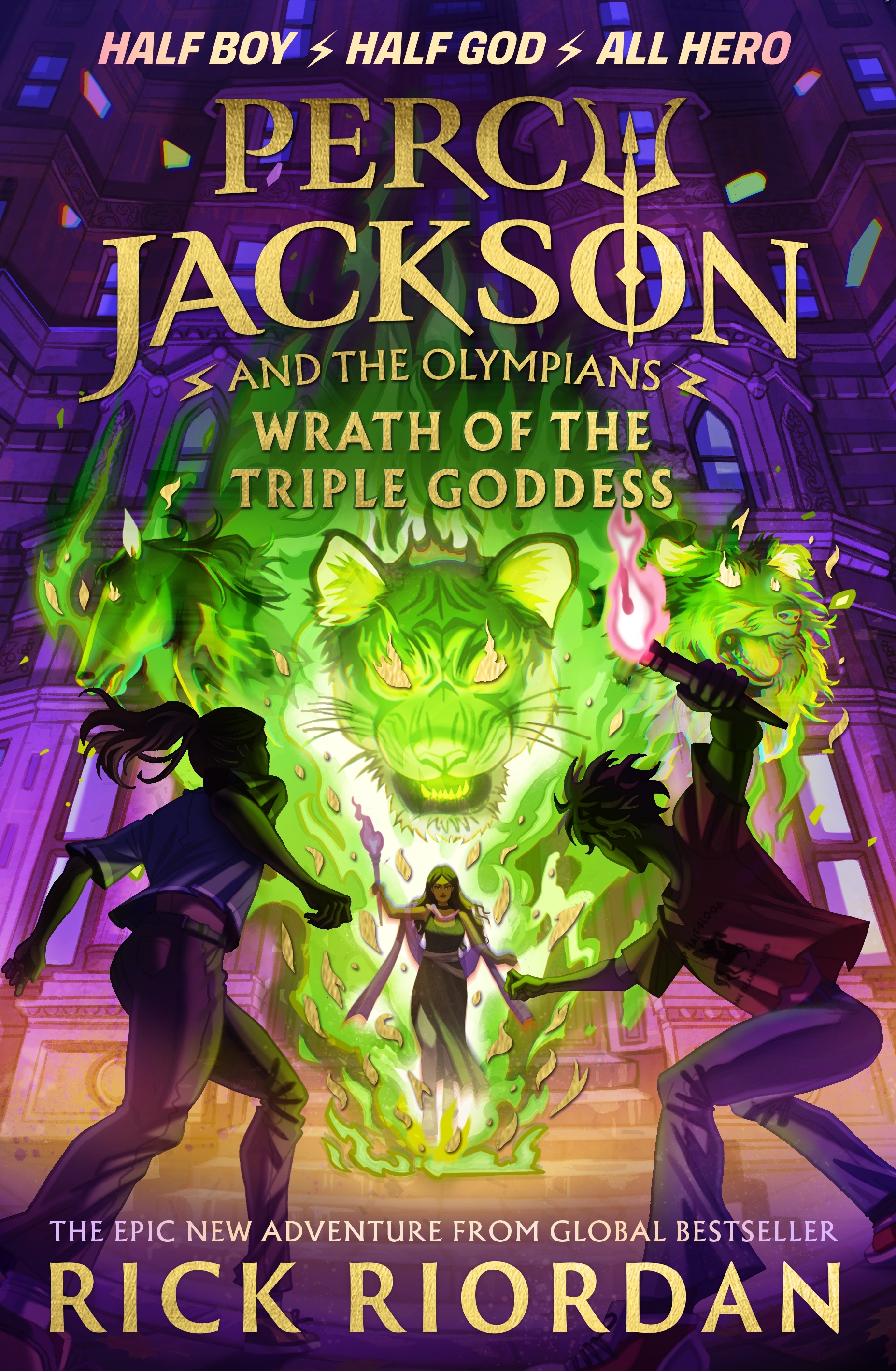 Publisher Penguin - Percy Jackson and the Olympians 7:Wrath of the Triple Goddess - Rick Riordan