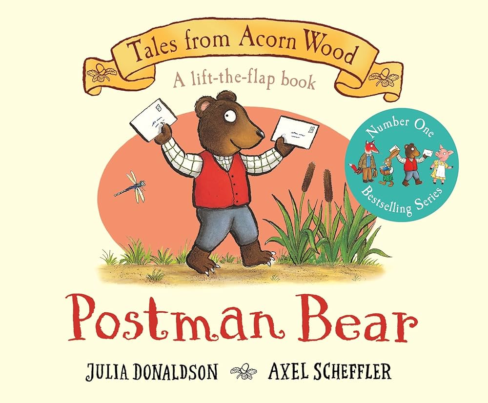 Publisher MCB 6 Plus - Postman Bear (20th Anniversary Edition) - Julia Donaldson, Axel Scheffler