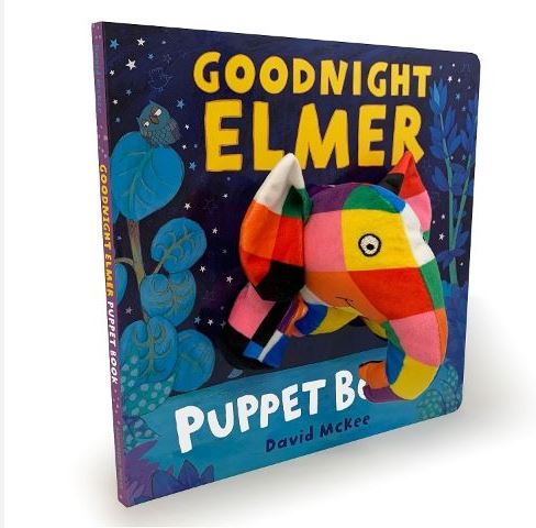 Publisher - Andersen Press - Goodnight Elmer (Puppet Book) - David McKee