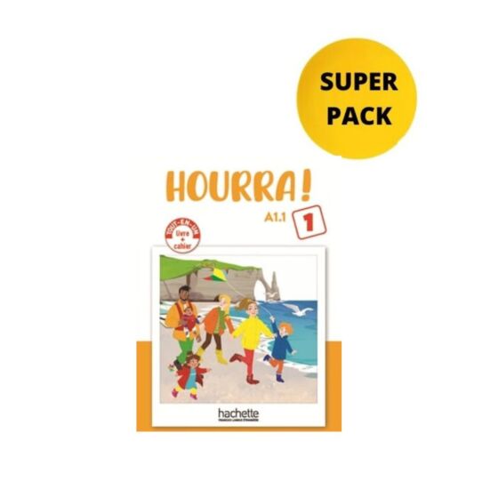 Hourra! 1 (A1.1) - Super Pack(c-pr2) - Publisher Hachette