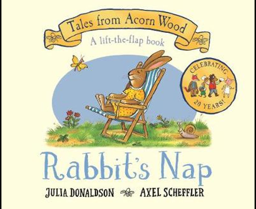 Publisher MCB 6 Plus - Rabbits nap (20th Anniversary Edition) - Julia Donaldson, Axel Scheffler