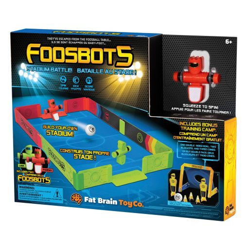 Fat Brain Toyco - Fat Brain Foosbots ''Stadium Battle Set'' (6+ ετών)