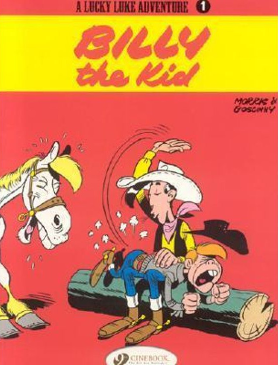 Publisher Cinebook - Lucky Luke 1:Billy the Kid - Morris & Goscinny