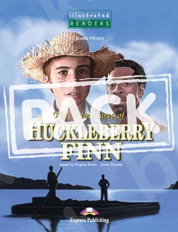 The Adventures of Huckleberry Finn - Πακέτο: illustrated Reader +Audio CD - Επίπεδο Α2