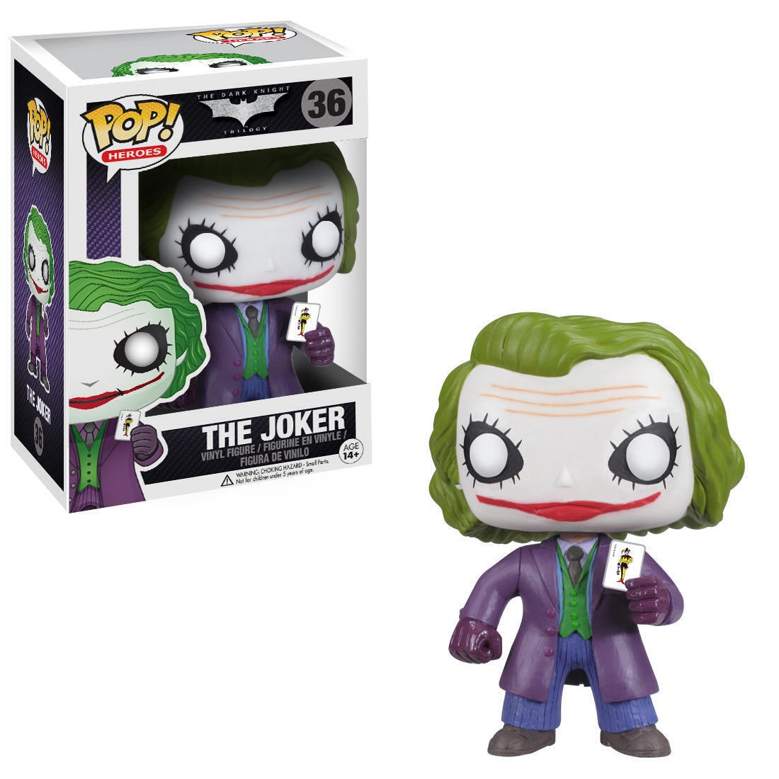 Funko Pop!Heroes:The Dark Knight (The Joker) - #36 Vinyl Figure