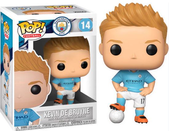 Funko Pop! Football:Manchester City(Kevin de Bruyne) - #14 Vinyl Figure