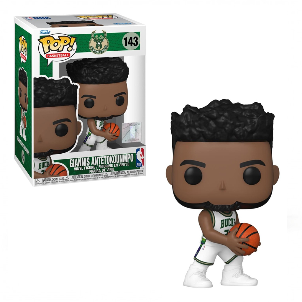 Funko Pop!Basketball NBA Milwaukee Bucks-Giannis Antetokoumpo(City Edition) - 143 Vinyl Figure