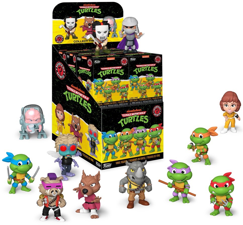 Funko Mystery Minis:Teenage Mutant Ninja Turtles Vinyl Figure (Blind Box/random)