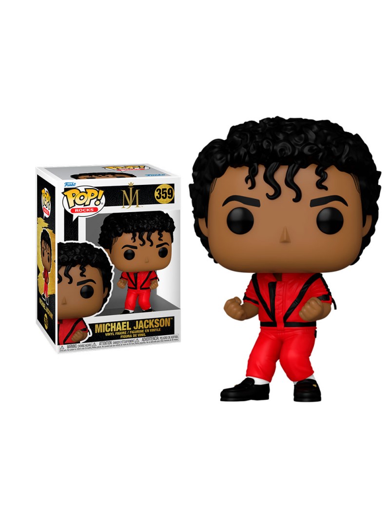 Funko Pop! Rocks: Michael Jackson (Thriller) #359 Vinyl Figure