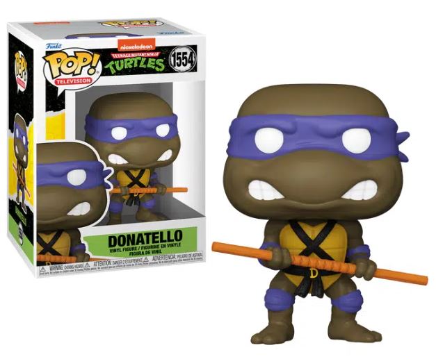 Funko Pop!Television:Teenage Mutant Ninja Turtles (Donatello) - #1554 Vinyl Figure