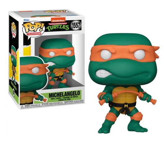 Funko Pop!Television:Teenage Mutant Ninja Turtles (Michelangelo) #1557 Vinyl Figure