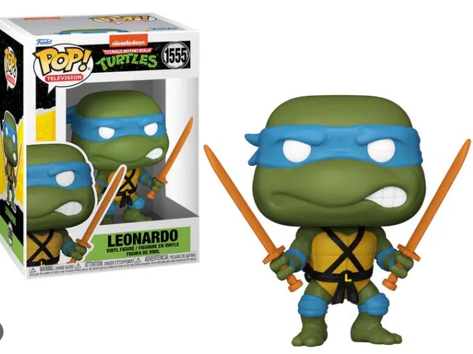 Funko Pop!Television:Teenage Mutant Ninja Turtles (Leonardo) #1555 Vinyl Figure