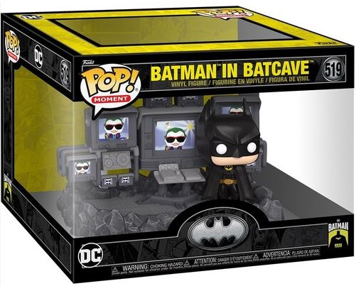 Funko Pop! Moments:Batman in Batcave(85th Anniversary) #519 Vinyl Figure