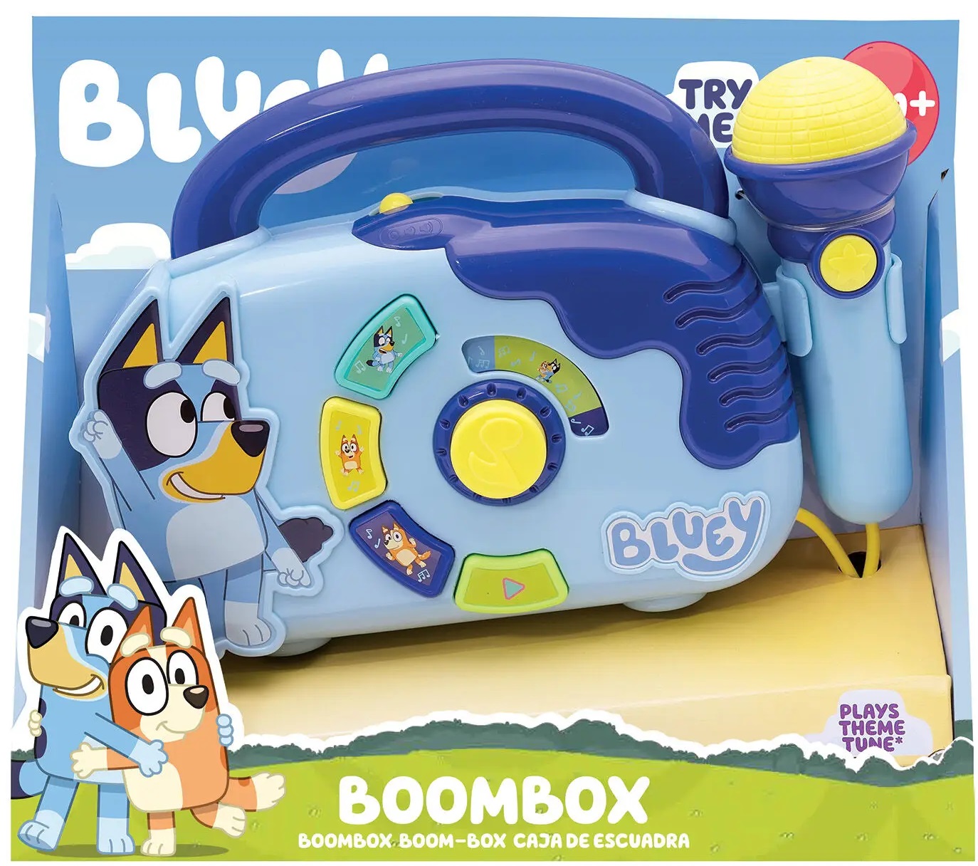 AS Company Bluey Βρεφικό Προσχολικό Παιχνίδι Ραδιόφωνο Boombox (Για 18+ Μηνών)