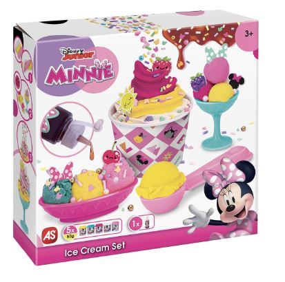 AS Company Disney Minnie Mouse Πλαστελίνη(Φτιάχνω Παγωτό Με Σιρόπι)(Για 3+ ετών)