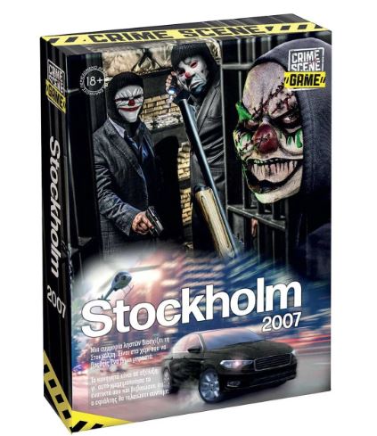 AS Company Games Επιτραπέζιο Παιχνίδι Crime Scene Stockholm 2007 (Για Ηλικίες 18+ Χρονών)