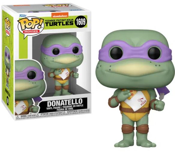 Funko Pop! Movies:Teenage Mutant Ninja Turtles (Donatello With Napkin) #1609 Vinyl Figure