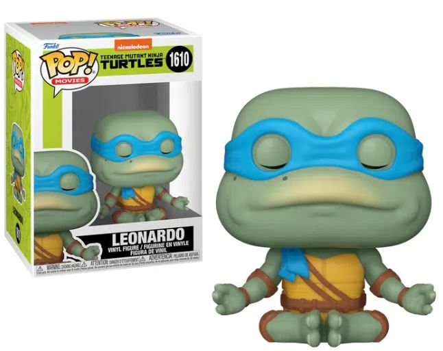 Funko Pop! Movies:Teenage Mutant Ninja Turtles (Leonardo Meditating) - #1610 Vinyl Figure