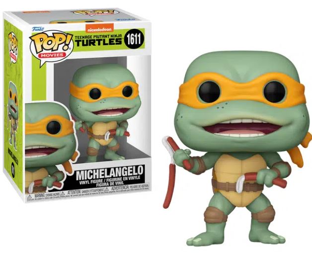 Funko Pop! Movies:Teenage Mutant Ninja Turtles (Michelangelo Sausage Link Nunchucks) #1611 Vinyl figure