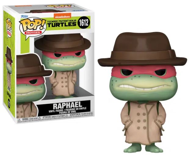 Funko Pop! Movies:Teenage Mutant Ninja Turtles (Raphael With Coat and hat) -  #1612 Vinyl Figure