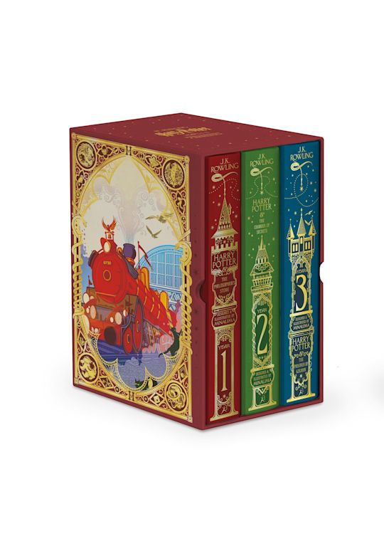 Publisher: Bloomsbury - Harry Potter 1-3 box Set: Minalima Edition - J. K. Rowling