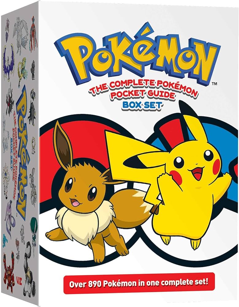 Publisher Viz Media - Pokemon(The Complete Pokémon Pocket Guide Box Set) - Shogakukan