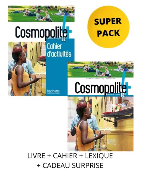 Super Pack Cosmopolite 4(Livre + Cahier +Lexique+Cadeau Suprise)