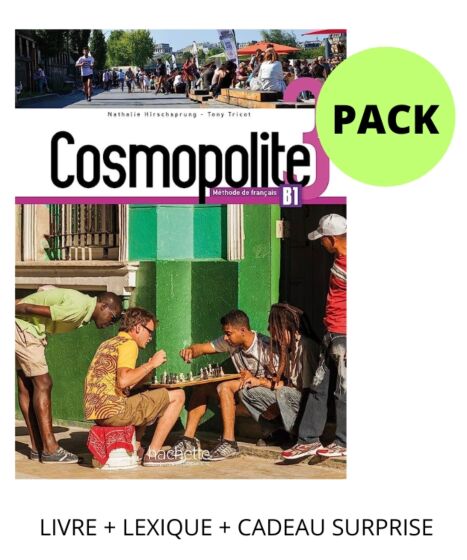 Cosmopolite 3 Pack(Livre+Lexique+Cadeau Suprise)