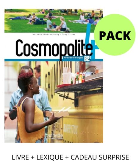 Cosmopolite 4 Pack(Livre+Lexique+Cadeau Suprise)