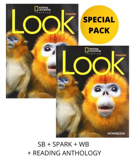 Look Starter(British Edition) - Special Pack for Greece(Student's Book + Spark +Reading Anthology + Workbook + Wordlist)