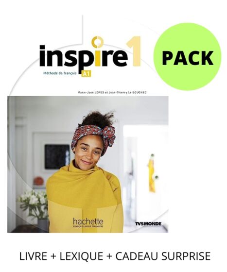 Inspire 1 Pack(Livre + Lexique+ Cadeau Suprise)