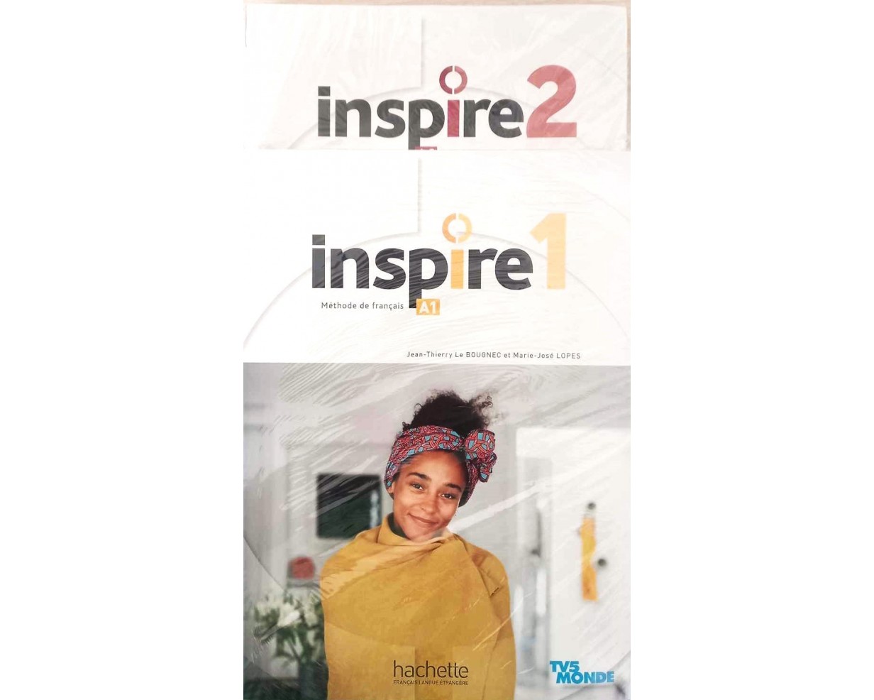 Inspire 1   2 Pack (Livre + Lexique + Cadeau Surprise)