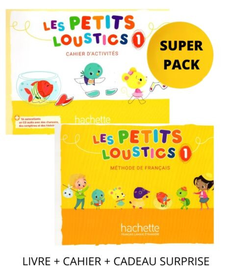 Les Petits Loustics 1 - Super Pack(Livre + Cahier + Cadeau Suprise)