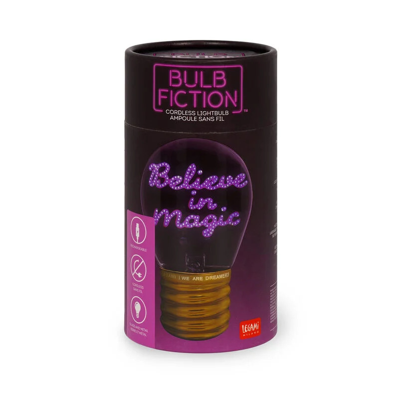 Legami Milano Παιδικό Διακοσμητικό Φωτιστικό Bulb Fiction (Believe in Magic)
