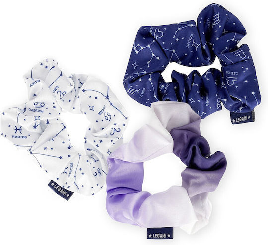 Legami Milano Hair We Are Scrunchies (Scrunchy Μαλλιών Πολύχρωμο Stars) 3τμχ