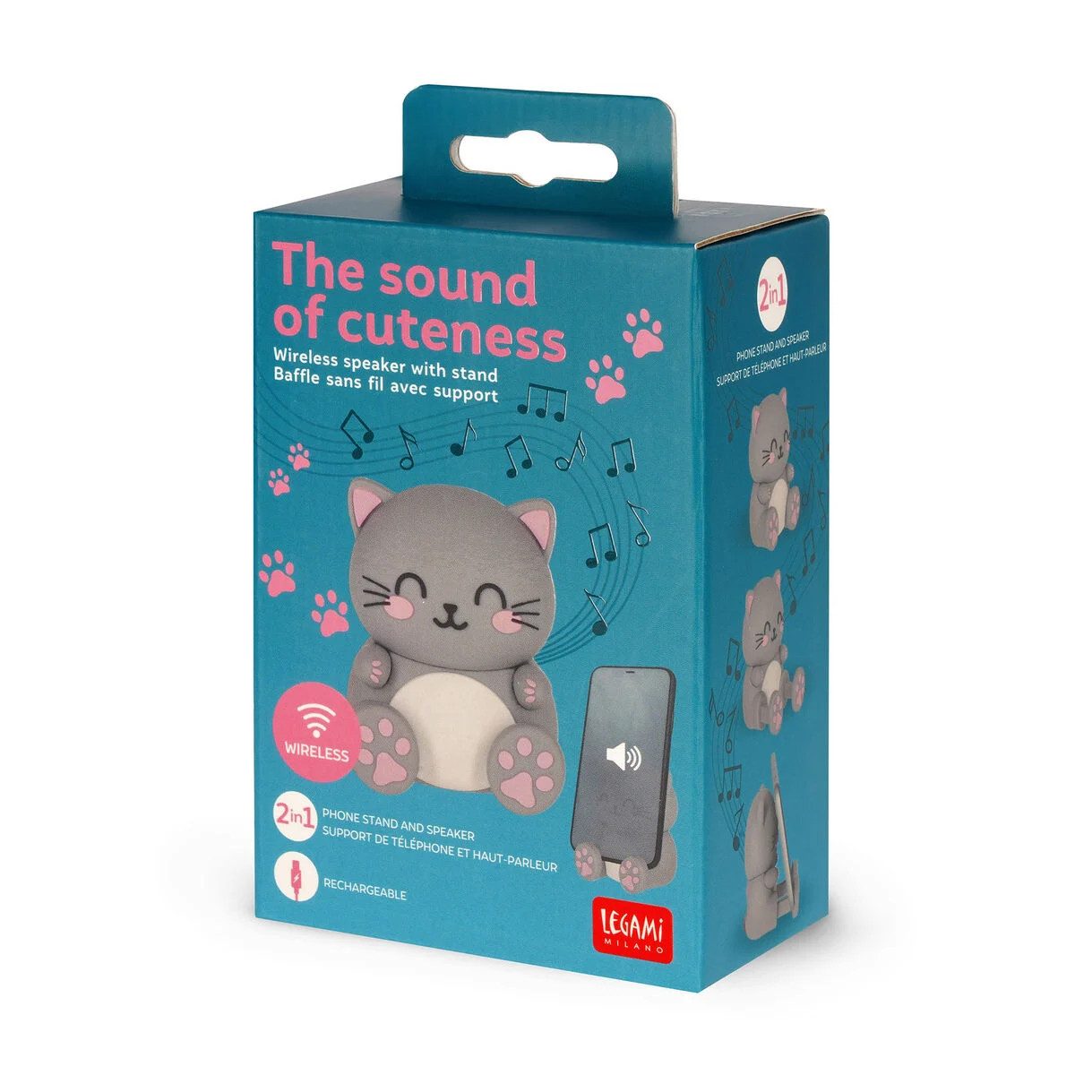 Legami Milano Ασύρματο Ηχείο με Stand (The Sound of Cuteness Kitty) - Legami Milano