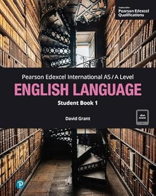 Pearson Edexcel International AS/A Level English Language 1 - Student Book (Μαθητή)