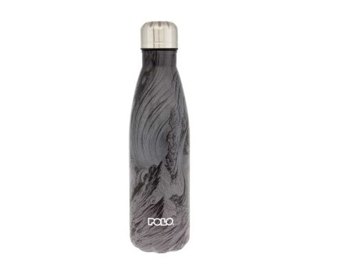 Polo Θερμός Stainless Steel 0.50lt (Μαύρο/Γκρι)