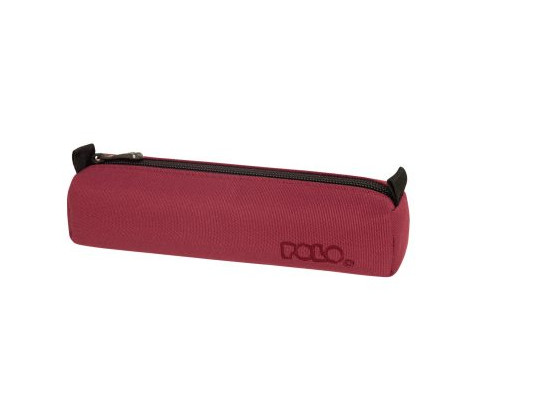 Polo Κασετίνα ''Roll Cord'' Λεπτή και Κομψή (Μπορντό/Μαύρο​)