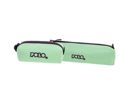 Polo Κασετίνα ''Βαρελάκι'' Original Wallet με φερμουάρ και δώρο πορτοφολάκι (Μέντα/Μελιτζανί)