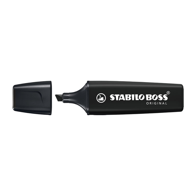 Stabilo Boss Original Nature Μαρκαδόρος Υπογράμμισης 70/46 Black 5mm