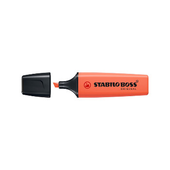 Stabilo Boss Original Pastel Μαρκαδόρος Υπογράμμισης 70/140 Coral Red 5mm