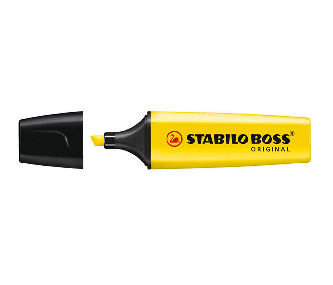 Stabilo Boss Original Μαρκαδόρος Υπογράμμισης 70/24 Κίτρινο 5mm