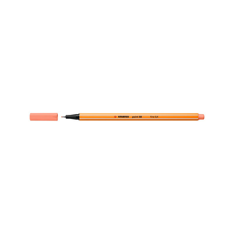 Stabilo Point 88 Μαρκαδόρος 88/26 Apricot 0.4mm