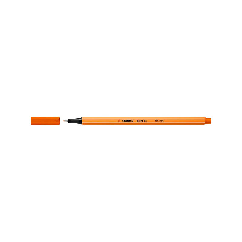 Stabilo Point 88 Μαρκαδόρος 88/30 Pale Vermillion 0.4mm