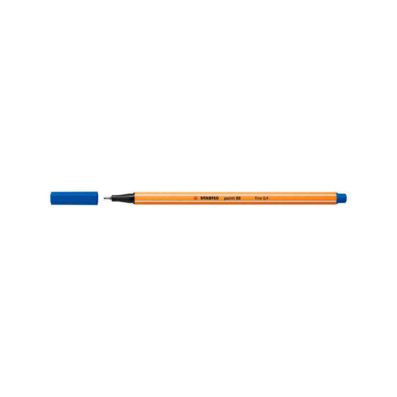Stabilo Point 88 Μαρκαδόρος 88/32 Ultramarine 0.4mm