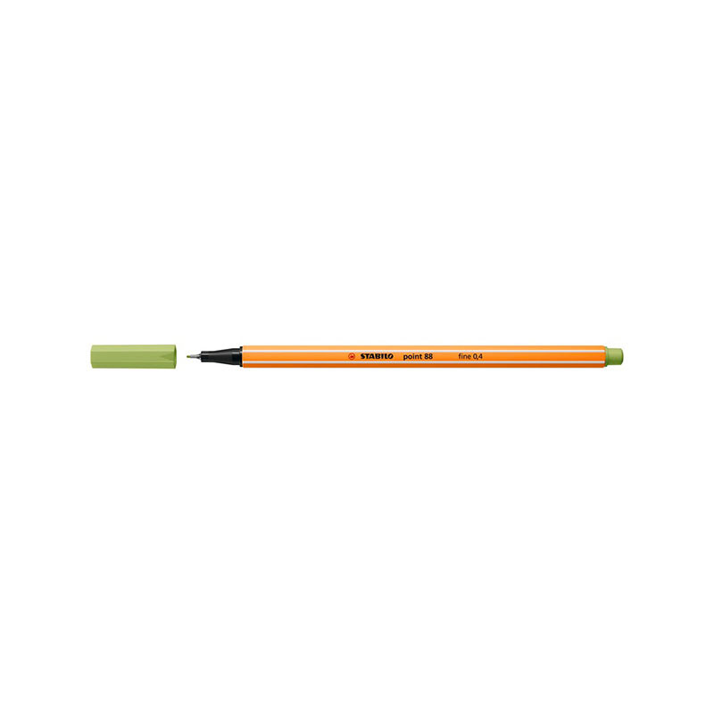 Stabilo Point 88 Μαρκαδόρος 88/33 Apple Green 0.4mm